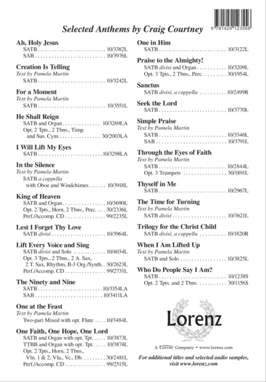 A Pure Heart 4-Part scores gallery preview page 9