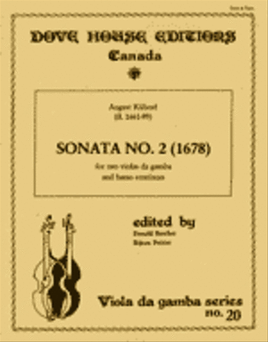 Sonata No. 2 (1678) Double Bass scores gallery preview page 1