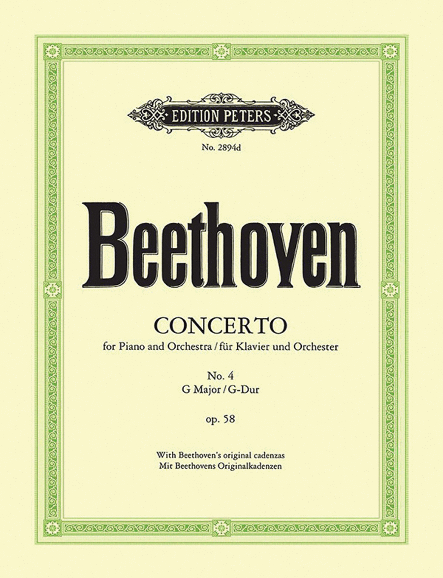 Piano Concerto No.4 Piano Solo scores gallery preview page 1