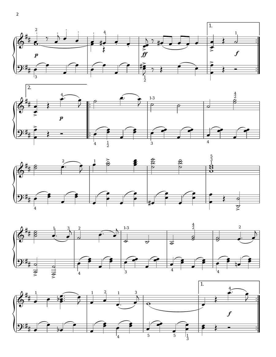 Stars And Stripes Forever (arr. Phillip Keveren) Piano Solo scores gallery preview page 2