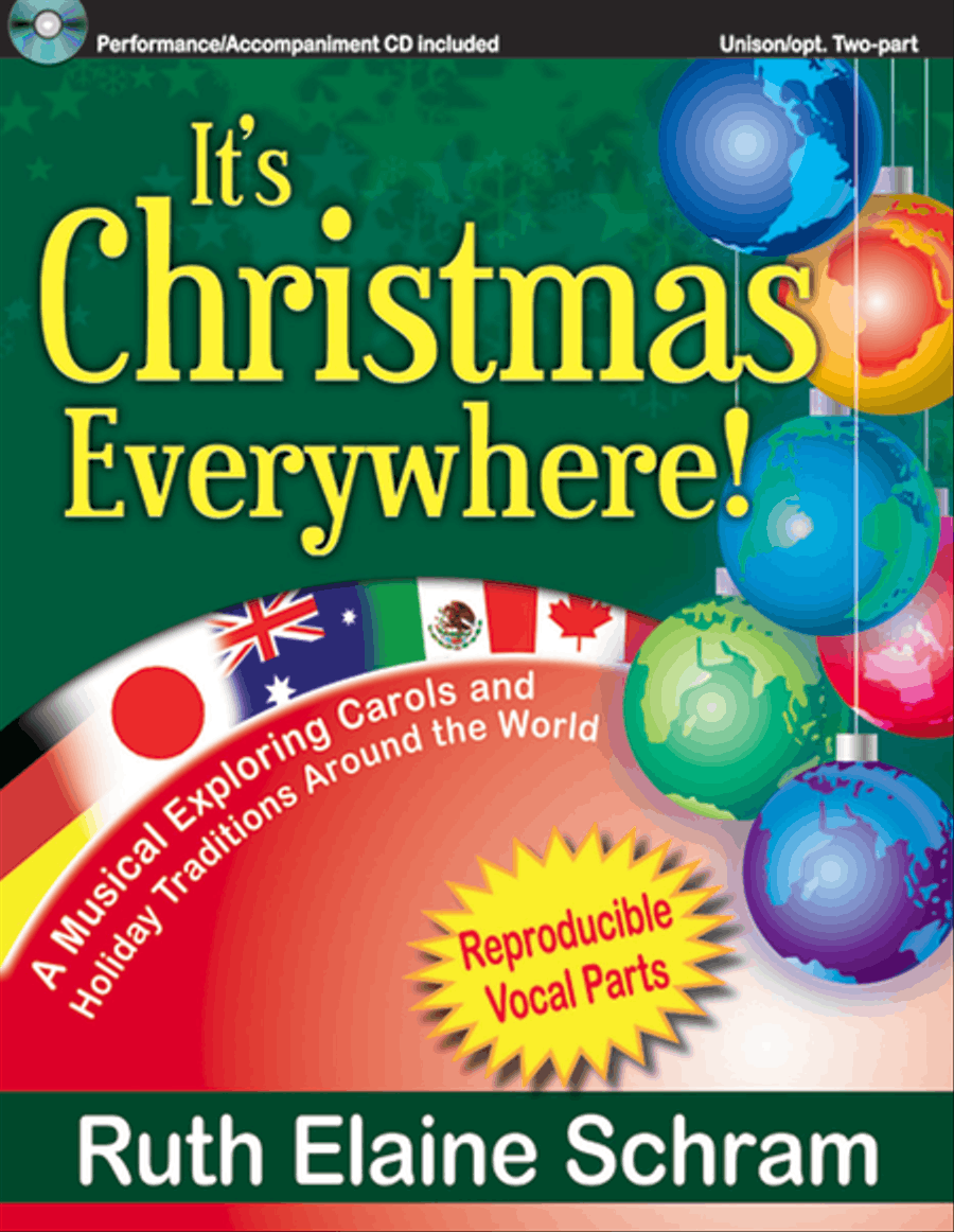It's Christmas Everywhere! Unison Choir scores gallery preview page 1