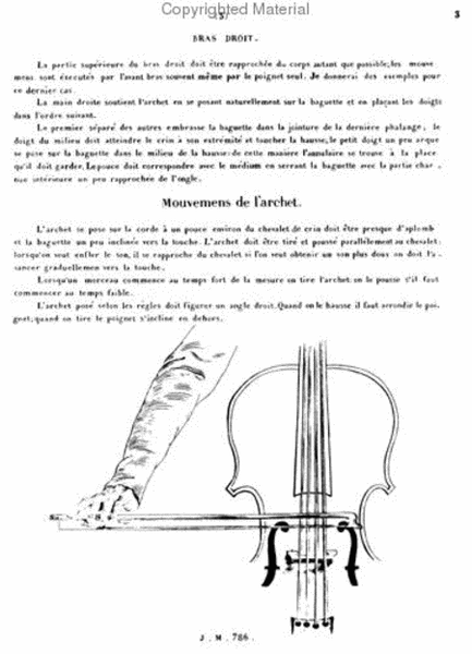 Methods & Treatises Cello - 7 volumes - France 1800-1860