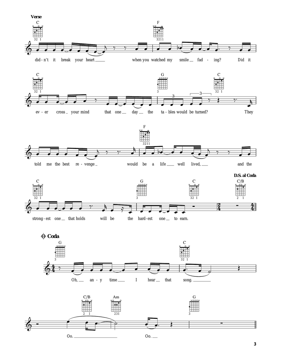Every Time I Hear That Song Acoustic Guitar scores gallery preview page 3