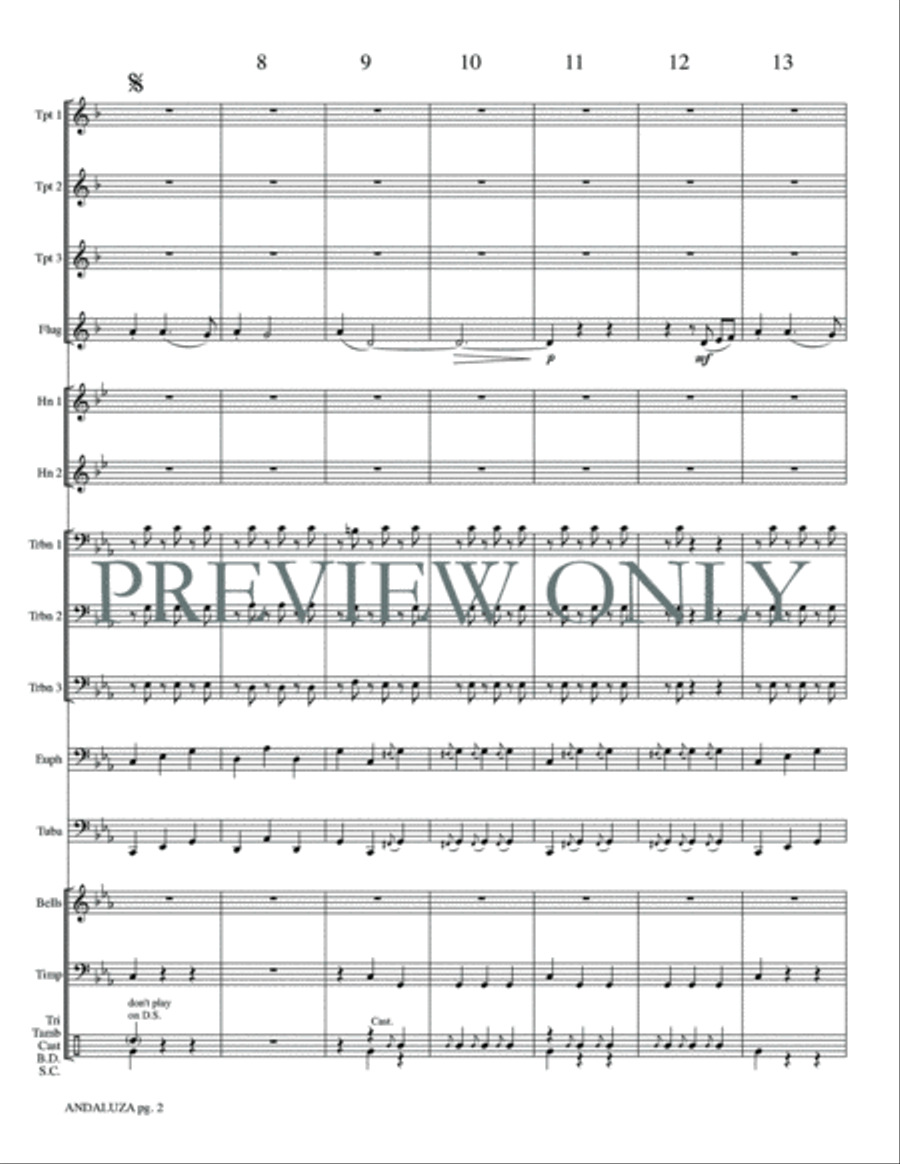 Andaluza Small Ensemble scores gallery preview page 4