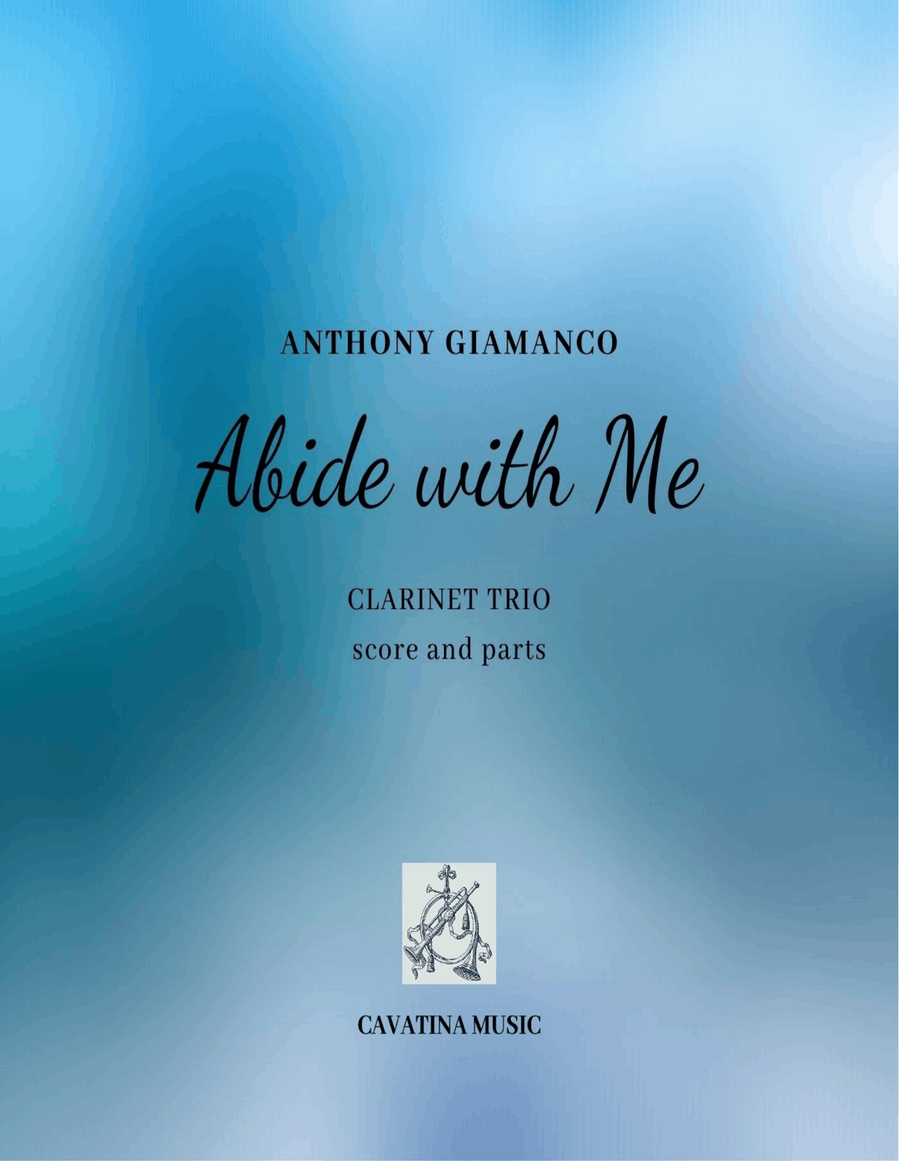 Abide with Me (clarinet trio) Clarinet Trio scores gallery preview page 1