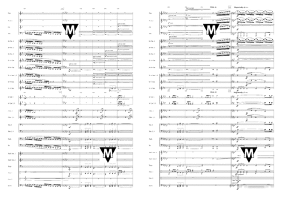 The Count of Monte Cristo Concert Band scores gallery preview page 17