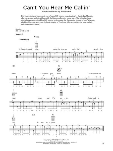First 50 Bluegrass Songs You Should Play on Banjo by Fred Sokolow Banjo - Sheet Music