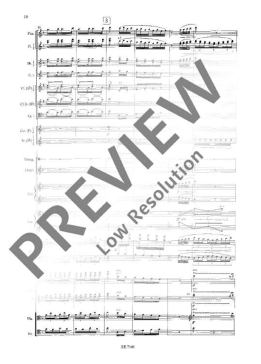 Pines of Rome Orchestra scores gallery preview page 19