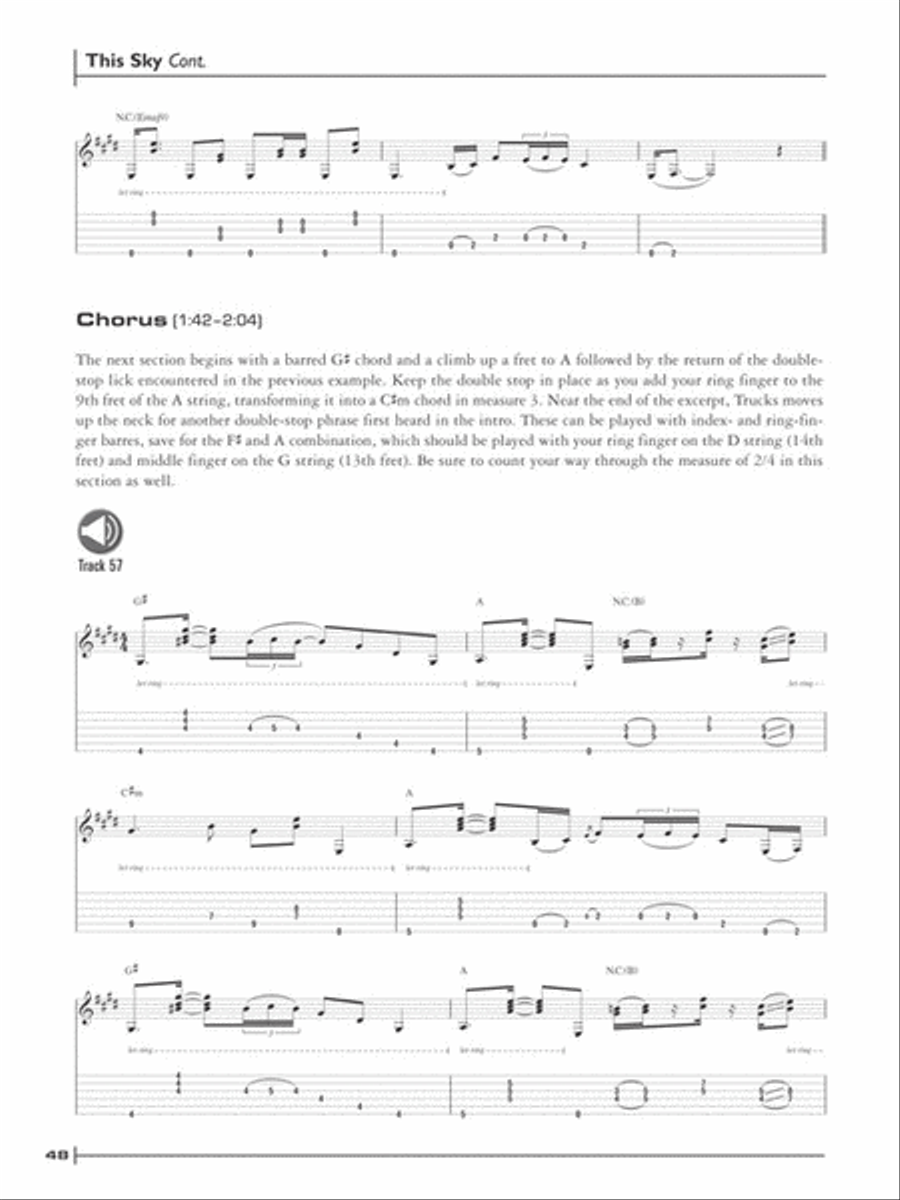 Derek Trucks Legendary Licks Electric Guitar scores gallery preview page 6