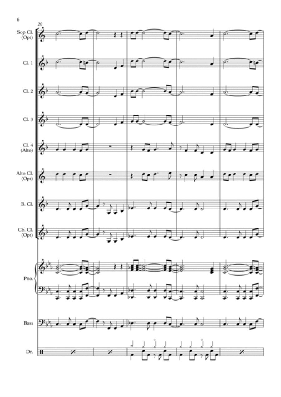 Happy Woodwind Ensemble scores gallery preview page 6