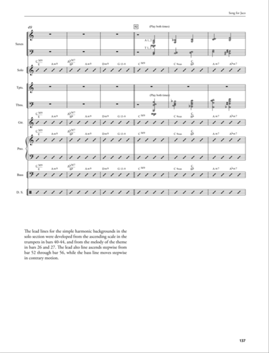 Composing and Arranging for the Contemporary Big Band CD scores gallery preview page 11