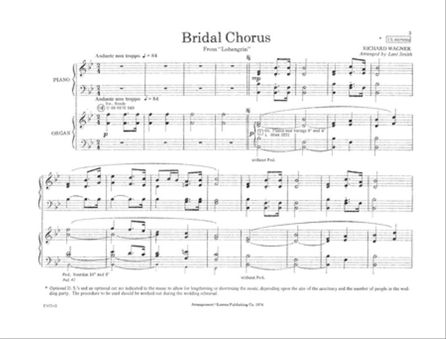 Easy Wedding Duets Easy Wedding Duets Organ scores gallery preview page 2