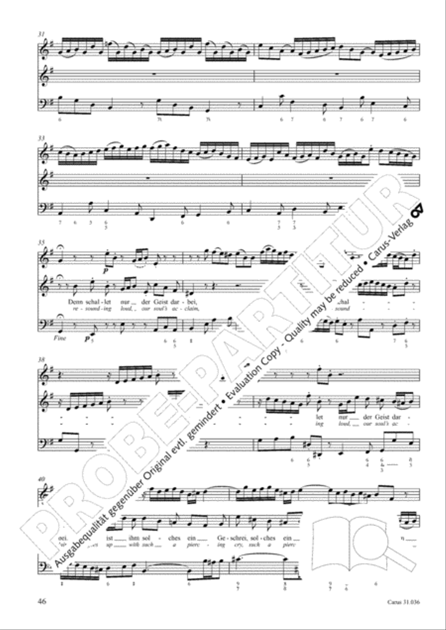 Up joyous raise your song (Schwingt freudig euch empor) 4-Part scores gallery preview page 47