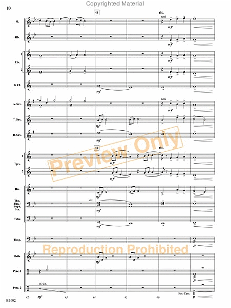 ...At Twilight ...At Twilight Concert Band scores gallery preview page 11