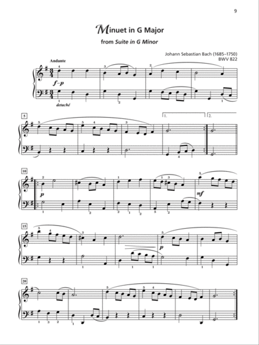 Classics for Students: Bach, Mozart & Beethoven 1-3 (Value Pack) Piano Method scores gallery preview page 2