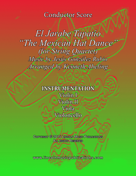 El Jarabe Tapatío - “Mexican Hat Dance” (for String Quartet) image number null