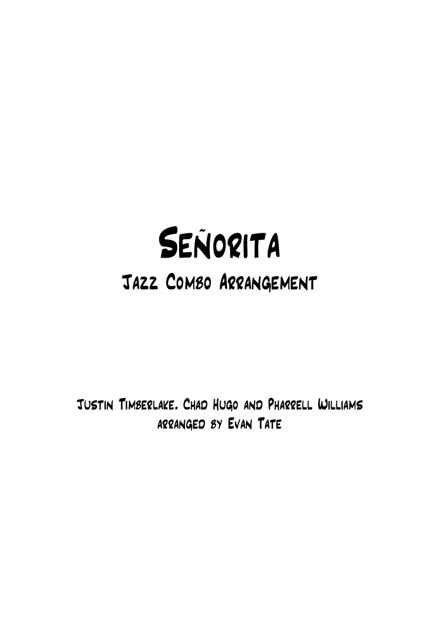 Senorita Senorita Jazz Ensemble scores gallery preview page 1