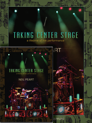 Neil Peart: Taking Center Stage Combo Pack
