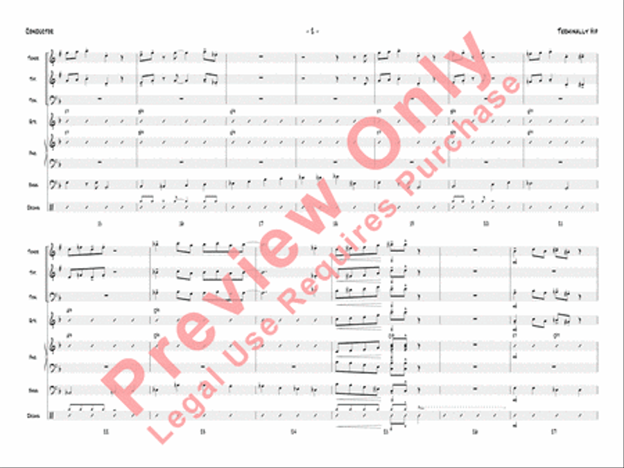 Terminally Hip Terminally Hip Jazz Ensemble scores gallery preview page 5