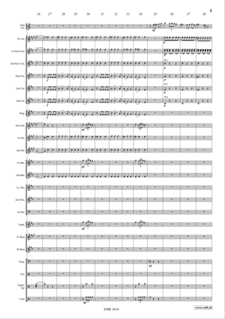 Intermedio Intermedio Brass Band scores gallery preview page 6