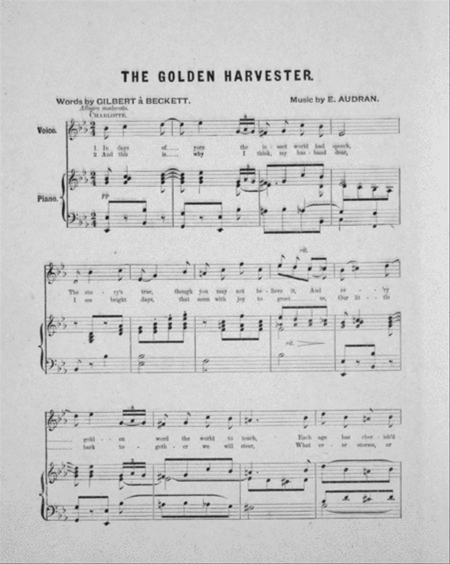 The Golden Harvester Voice scores gallery preview page 2
