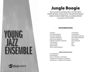 Book cover for Jungle Boogie: Score