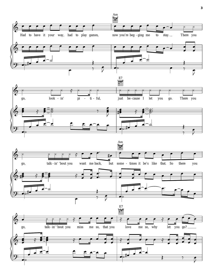 There You Go Acoustic Guitar scores gallery preview page 3