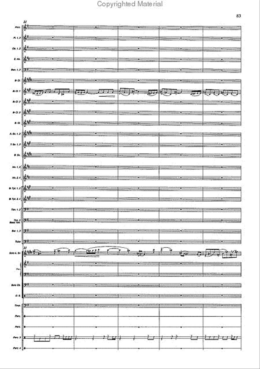 Concertango Concert Band scores gallery preview page 84