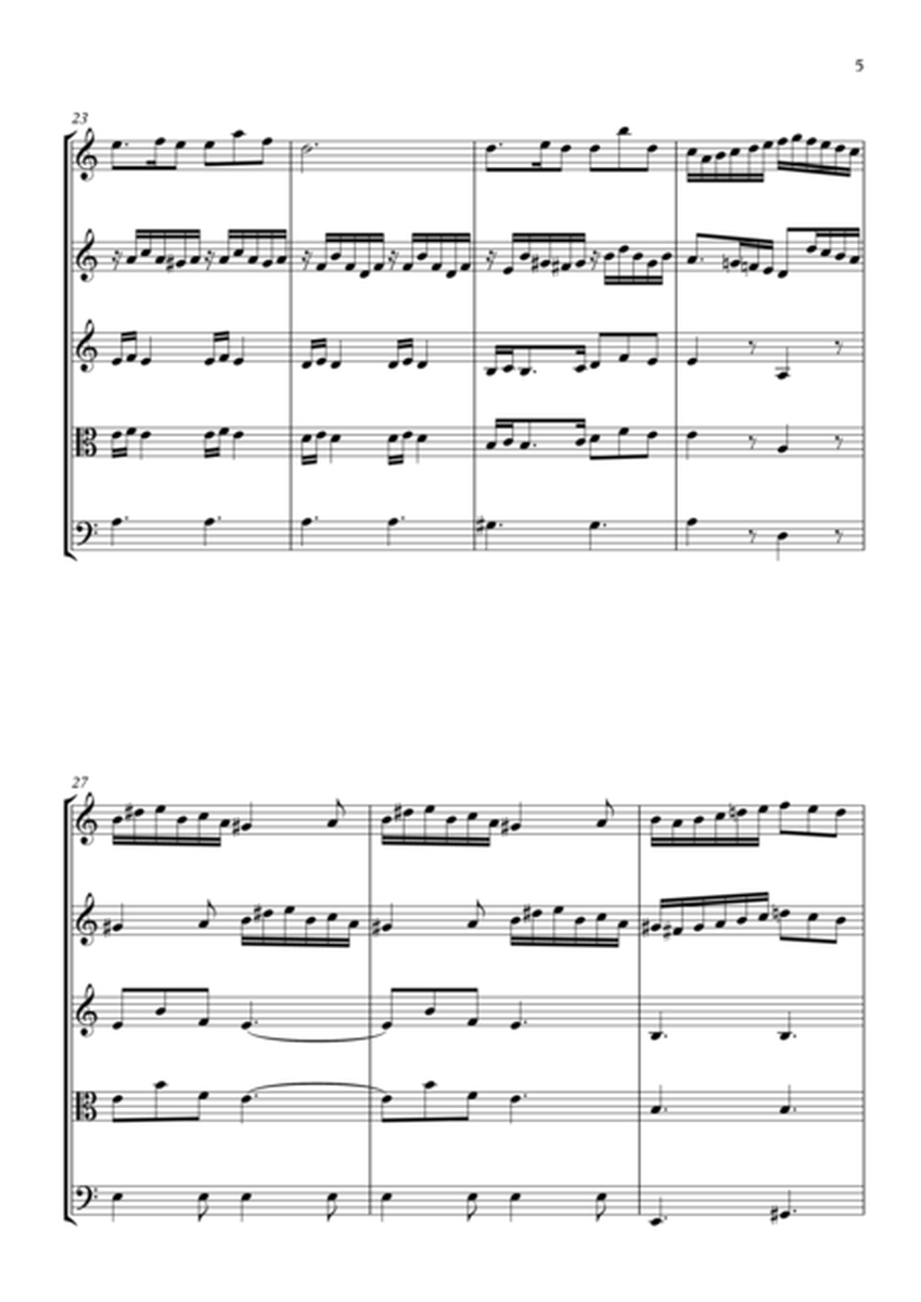 Siciliano - for String Quartet