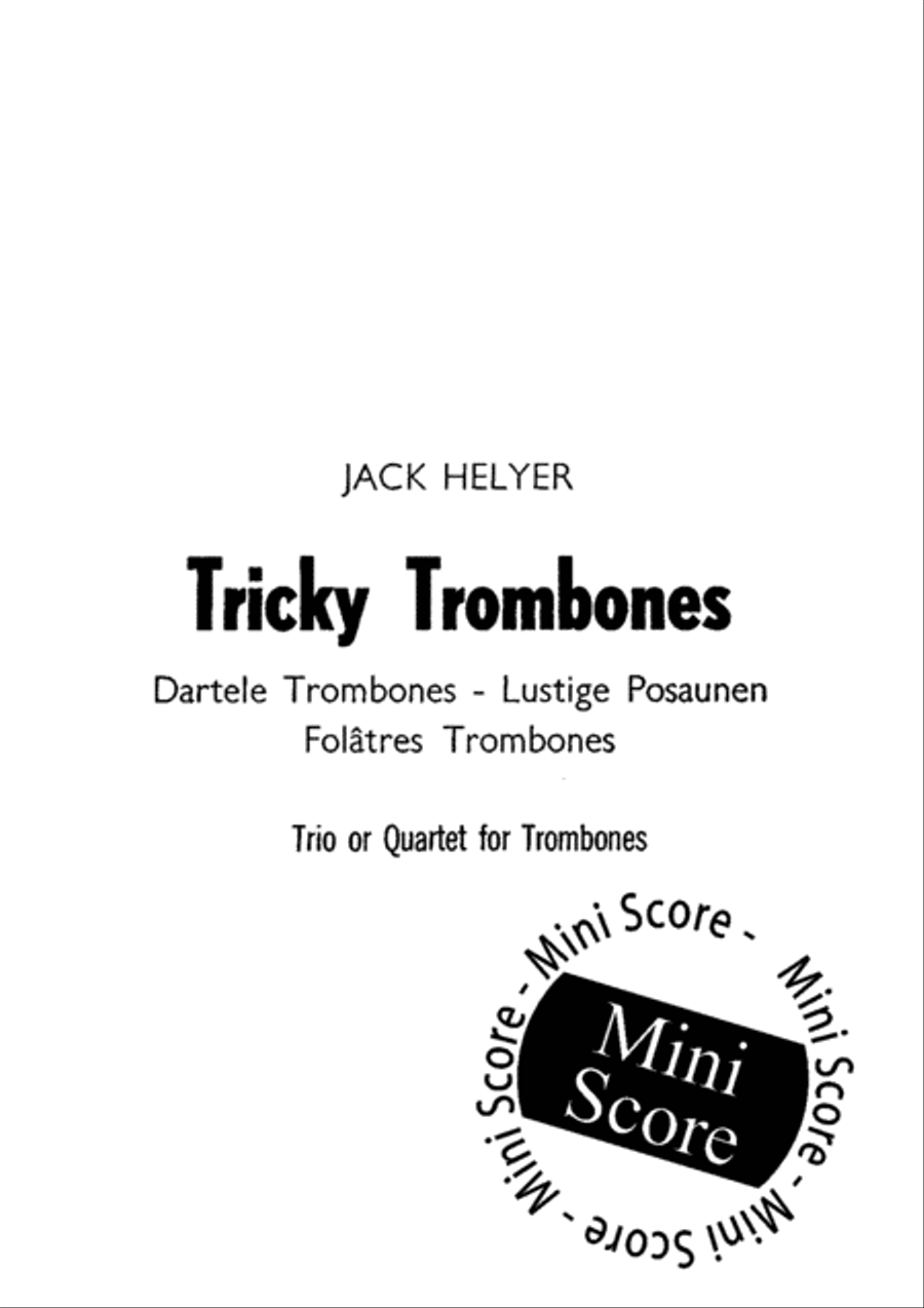Tricky Trombones Concert Band scores gallery preview page 3
