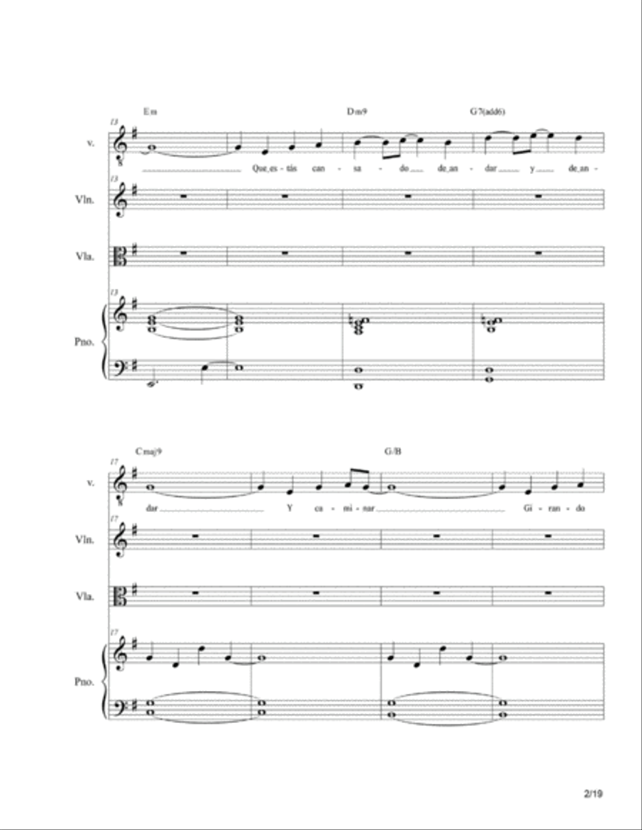 Color Esperanza Small Ensemble scores gallery preview page 2