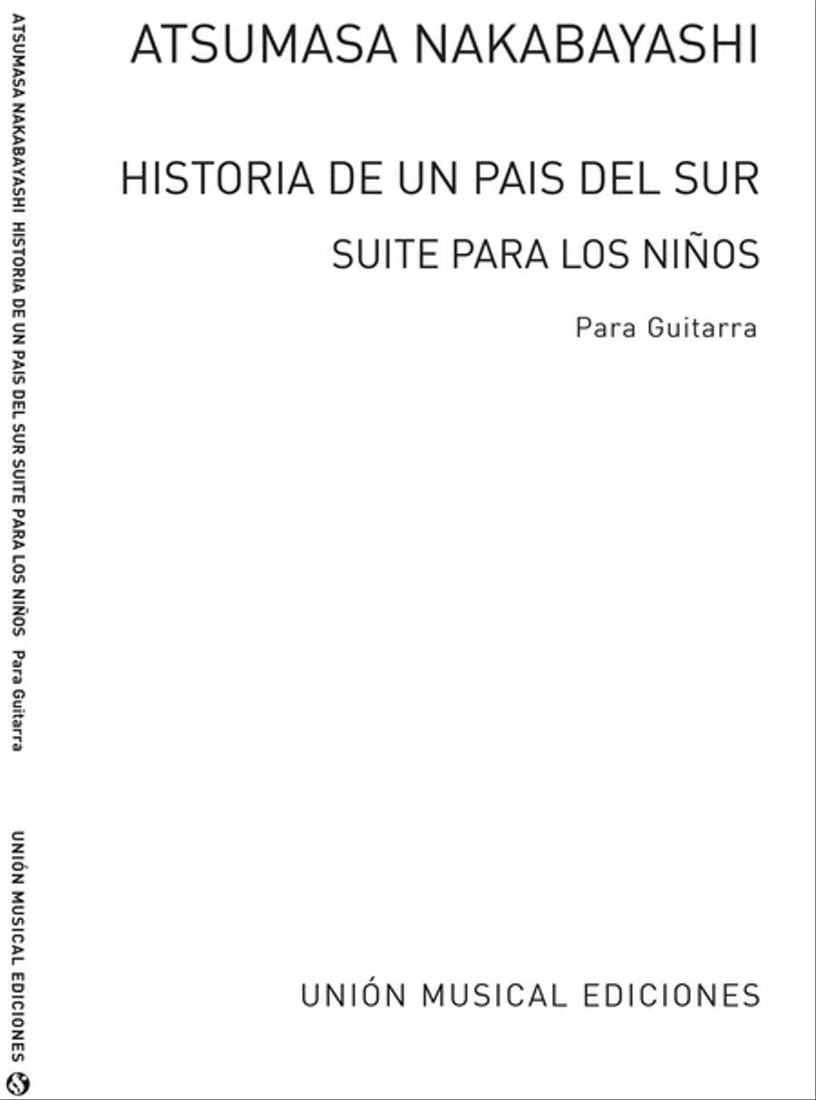 Historia De Un Pais De Sur Suite Para Los Ninos Acoustic Guitar scores gallery preview page 1
