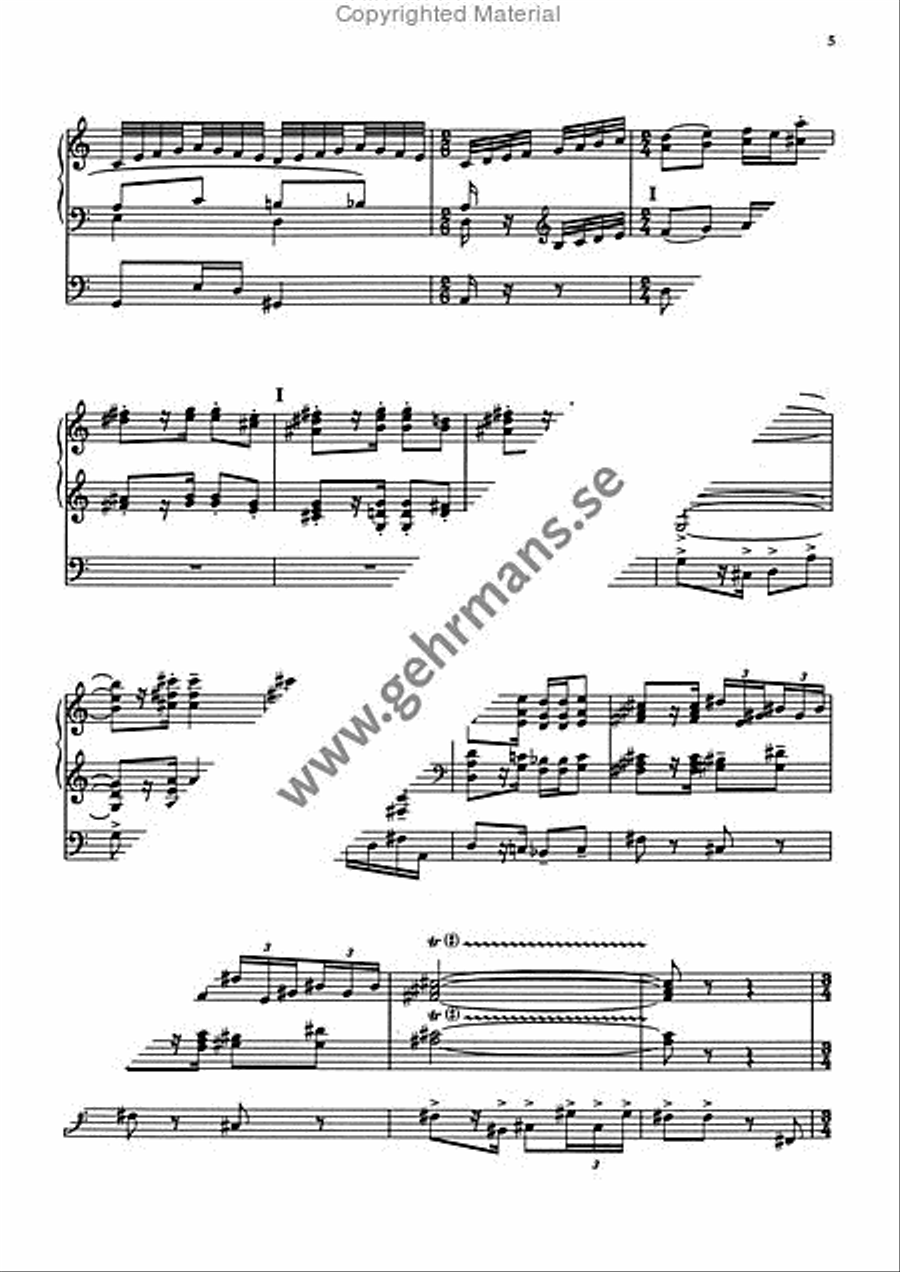 Toccata Festiva Toccata Festiva Organ Solo scores gallery preview page 5
