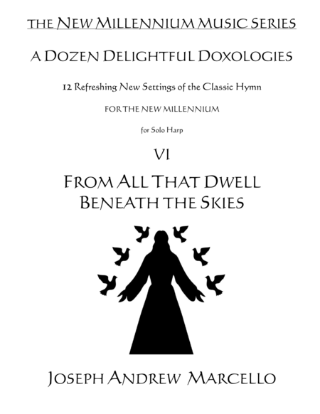 Delightful Doxology VI - 'From All That Dwell Beneath the Skies' - Harp image number null