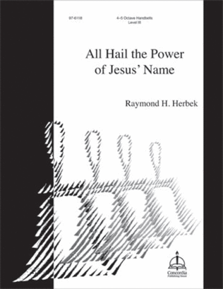 Book cover for All Hail the Power of Jesus' Name (Herbek)