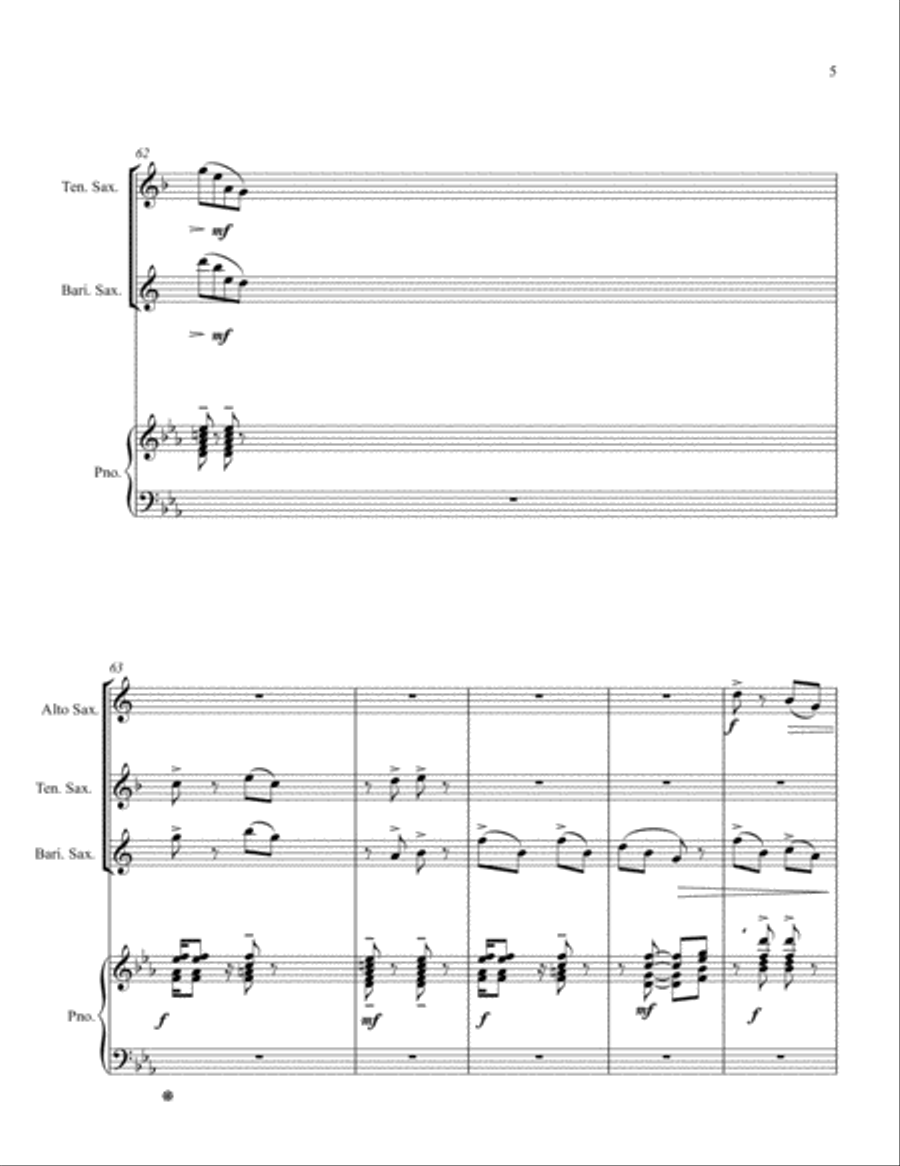 Shadow Dancing Small Ensemble scores gallery preview page 5