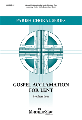 Book cover for Gospel Acclamation for Lent