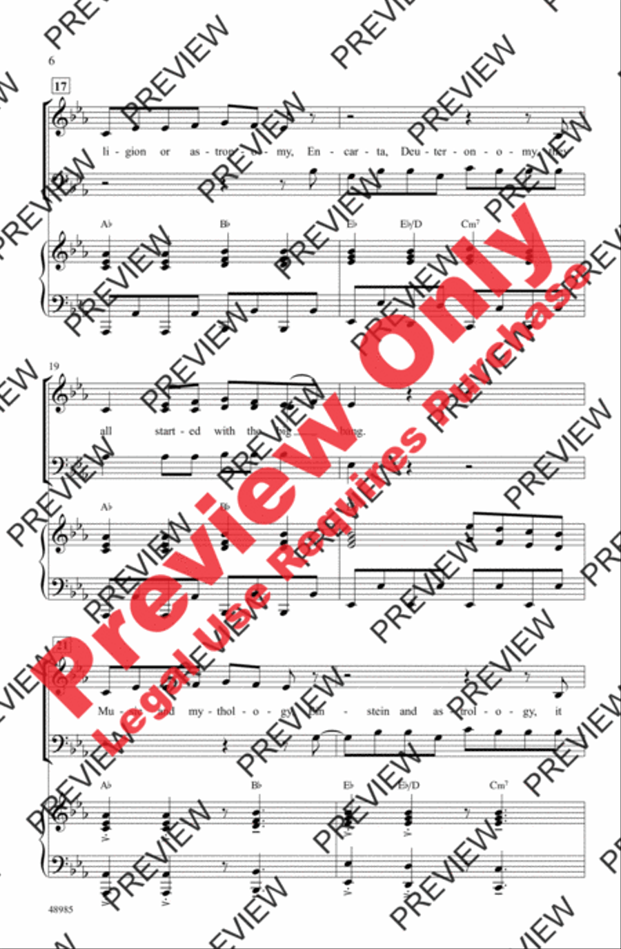 Streaming Sitcoms 3-Part scores gallery preview page 6