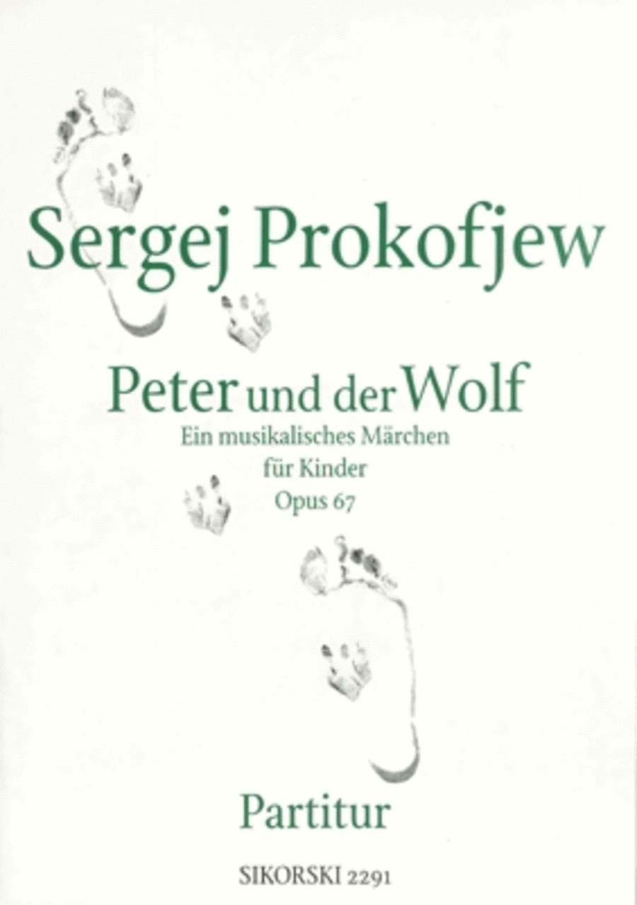 Peter and the Wolf, Op. 67 Orchestra scores gallery preview page 1