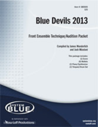Book cover for Blue Devils Front Ensemble Audition Pak - Mallets