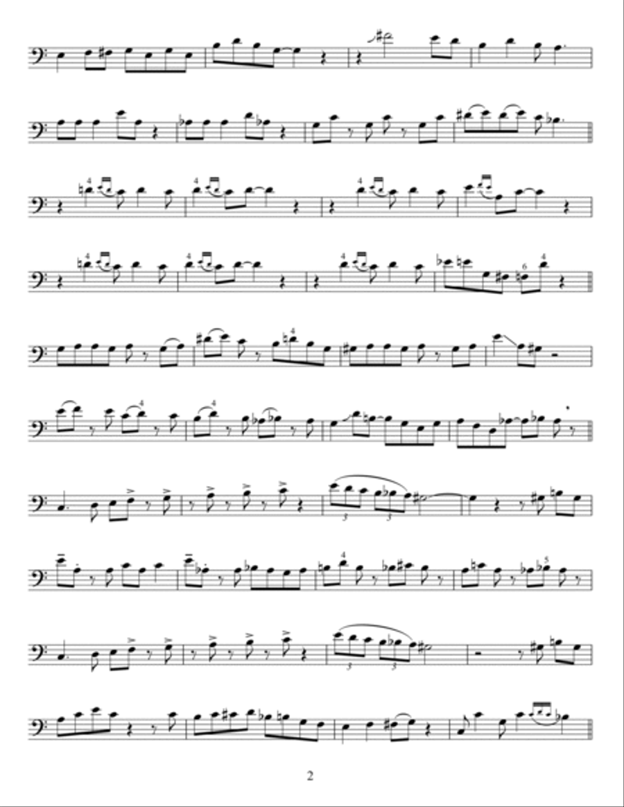 Take The 'A' Train Take The 'A' Train School and Community scores gallery preview page 2