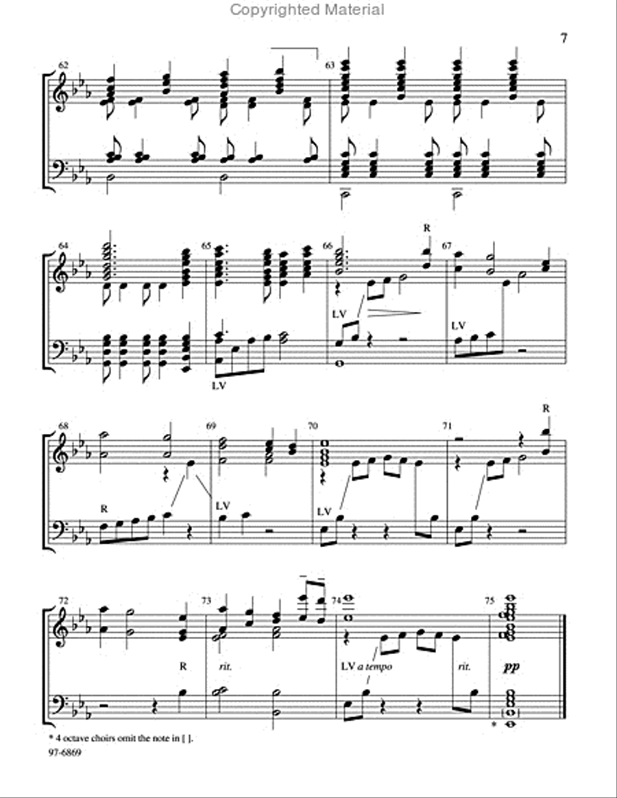The Lamb (Hansen) The Lamb (Hansen) Handbell Choir scores gallery preview page 7