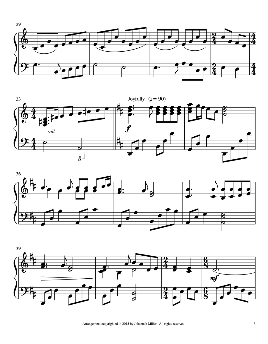 God Be With You Till We Meet Again Piano Solo scores gallery preview page 3