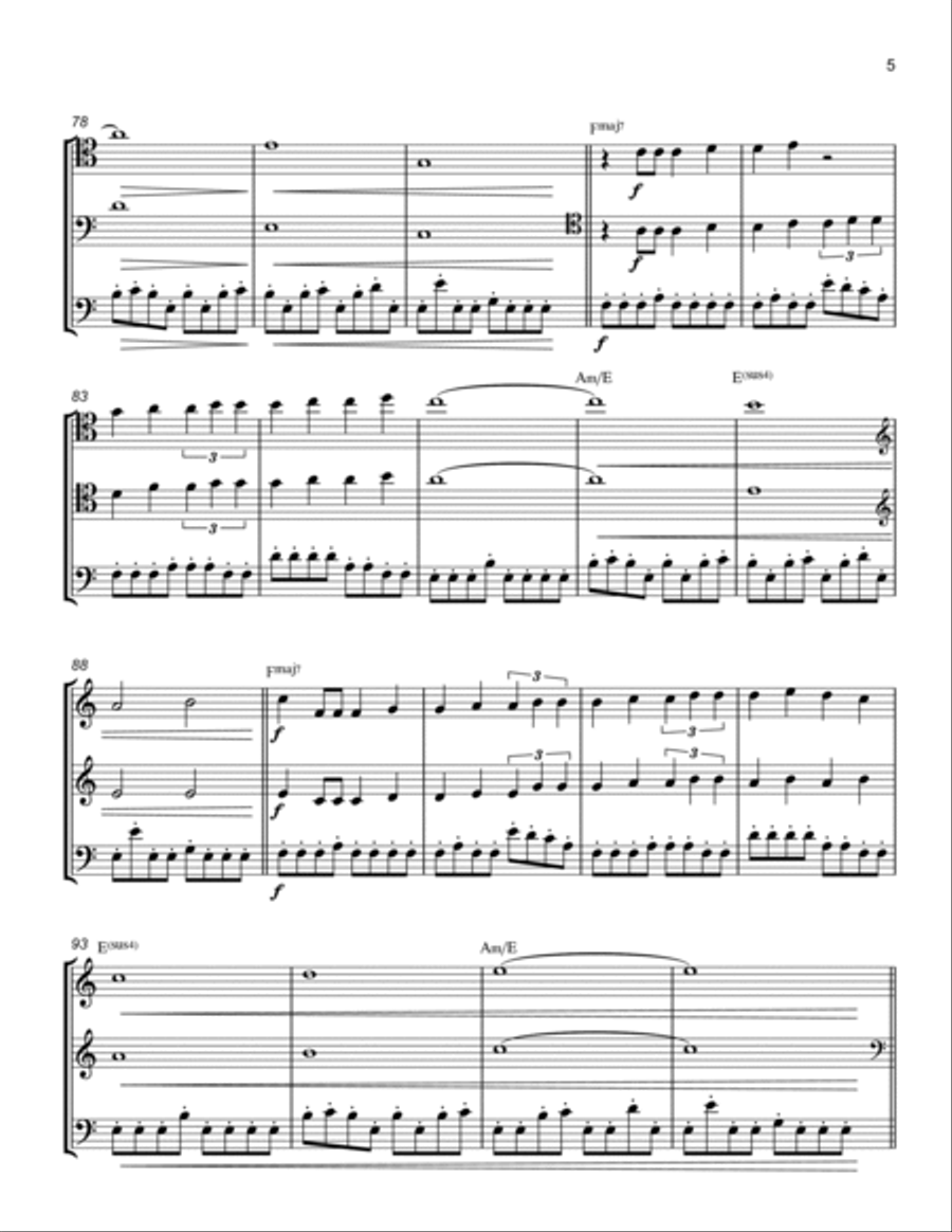 Rise Rise Cello Solo scores gallery preview page 5