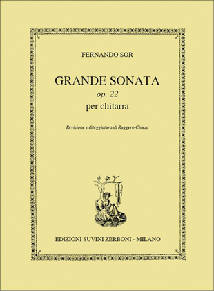Book cover for Grande Sonata Sc 22 Per Chitarra (25)
