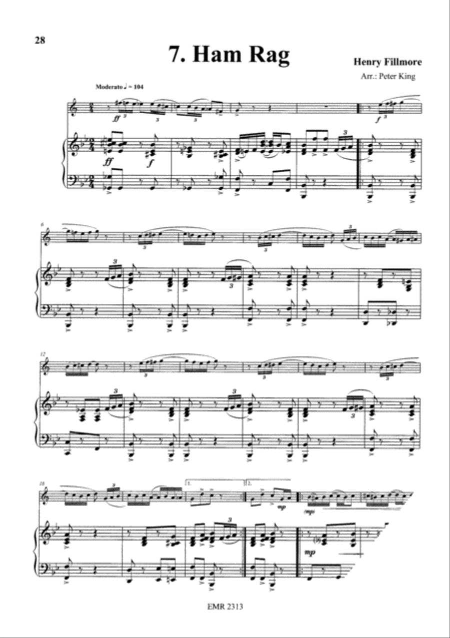 15 Rags Voice Solo scores gallery preview page 9