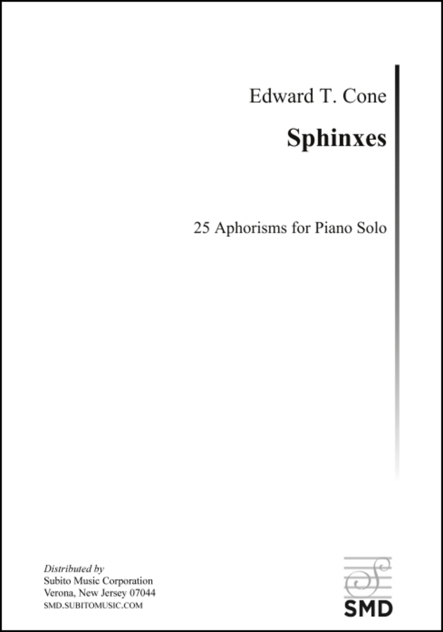 Sphinxes: 25 Aphorisms