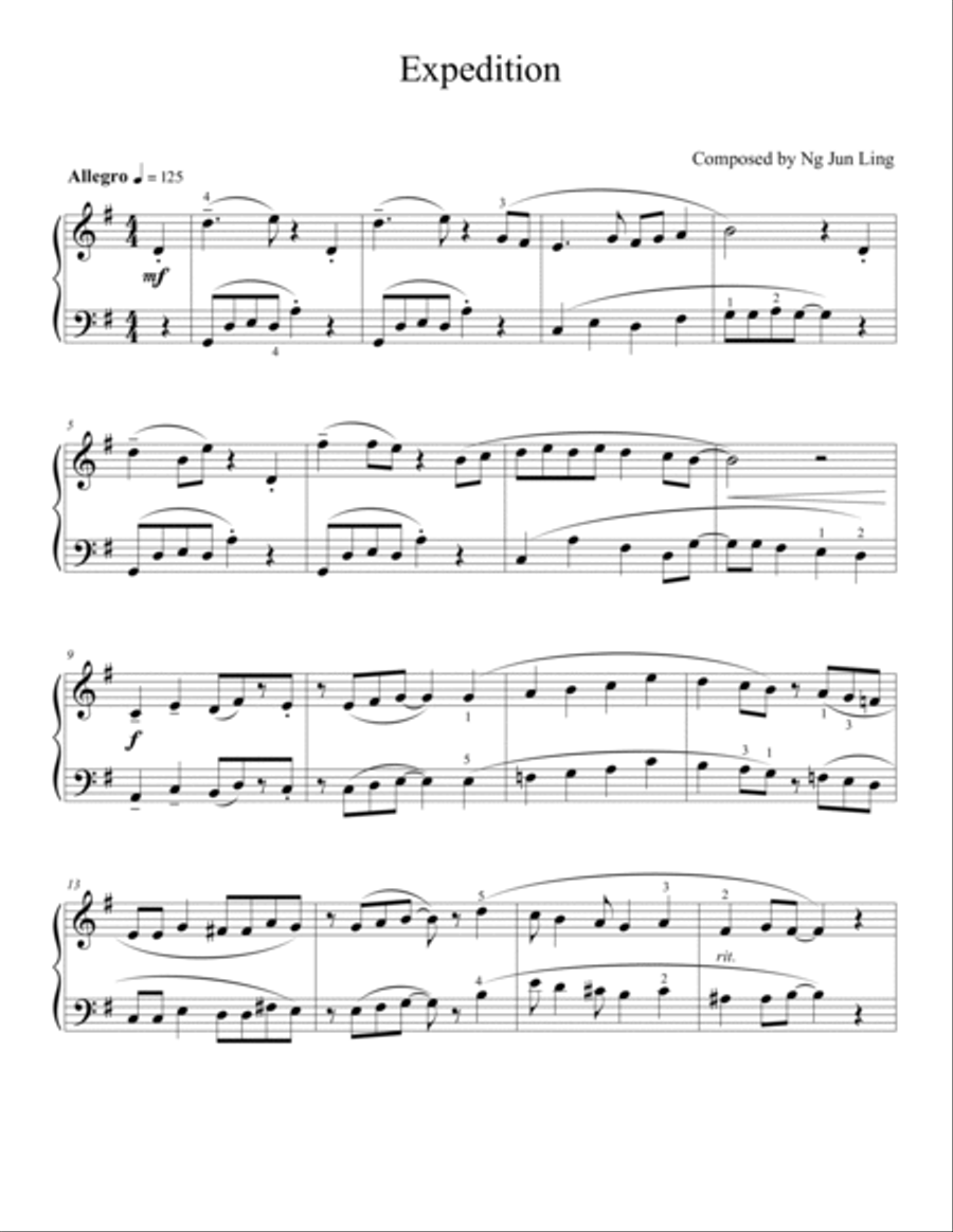 Expedition Easy Piano scores gallery preview page 2