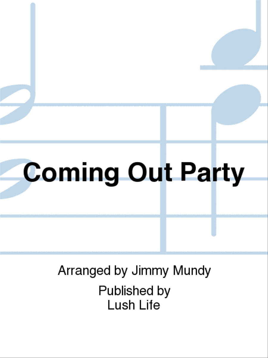 Coming Out Party Big Band scores gallery preview page 1
