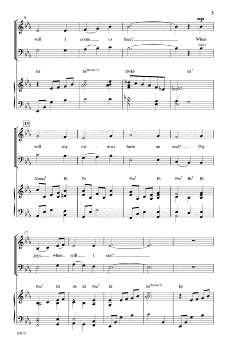 Folk Hymn Sing-Along Songbook Choir scores gallery preview page 3